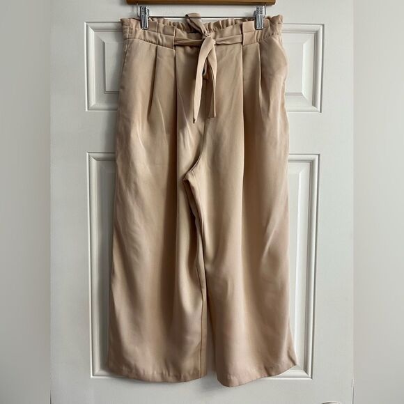 Zara paperbag  straight pants - Picture 1 of 9